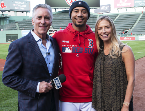 On the Field With Mookie Betts
