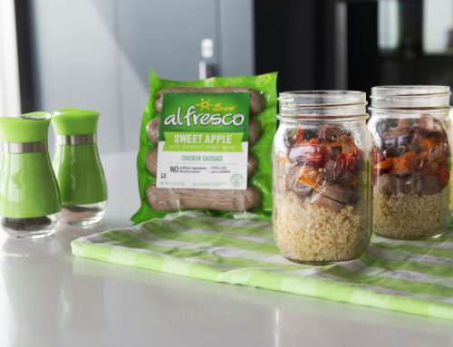 SarahFit Creates an Easy & Delicious Dinner with Al Fresco Chicken Sausage