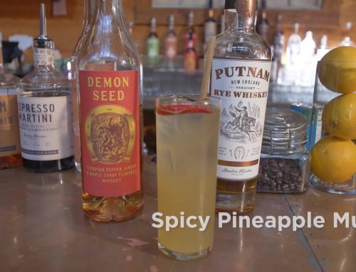 Minibar: Spicy Pineapple Mule at Boston Harbor Distillery